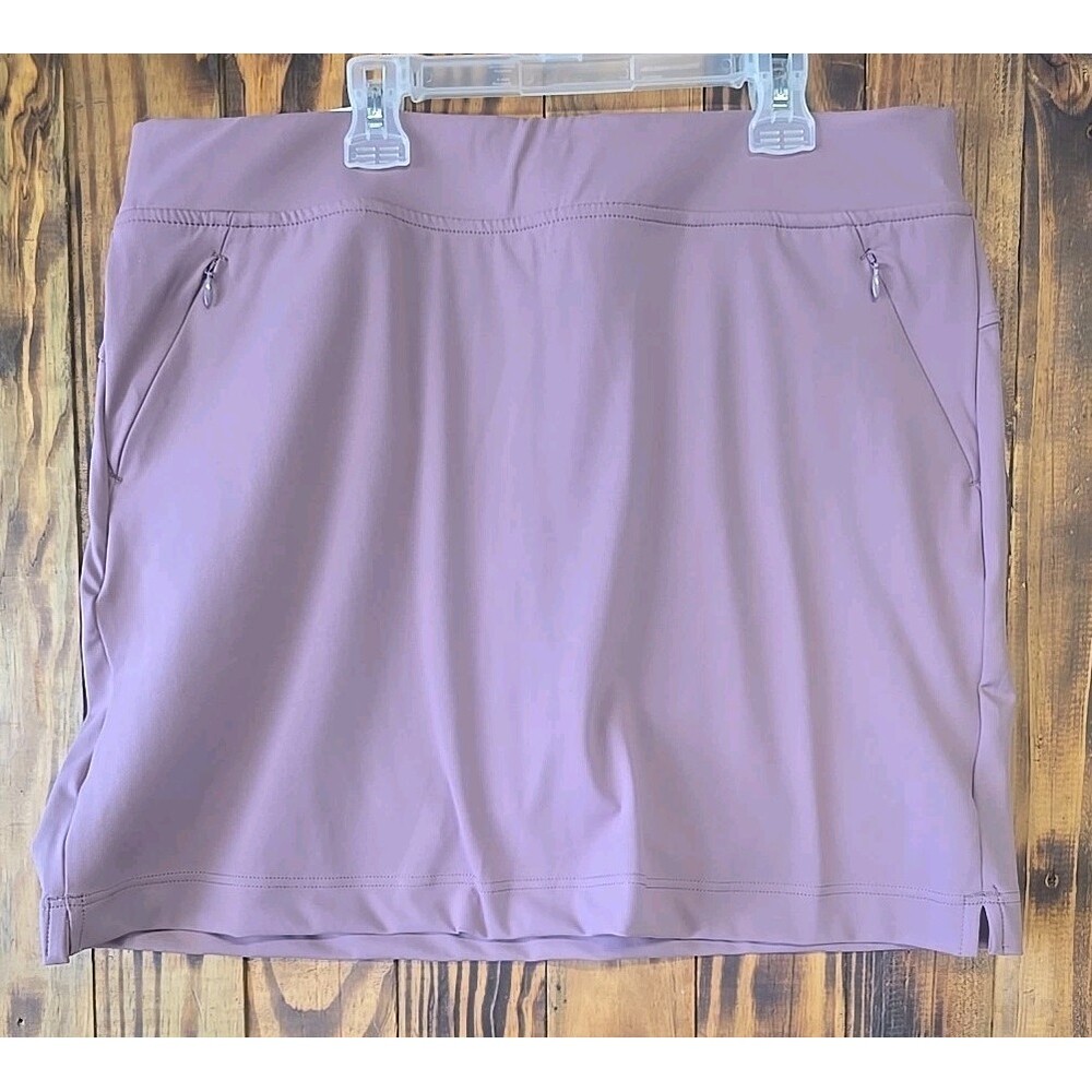 32 Degrees Women's Active Skort Shorts Skirt Pink, Size Large